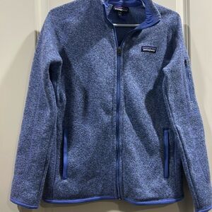 Like New! Patagonia women’s Better Sweater Fleece ZipUp Jacket zip pockets S